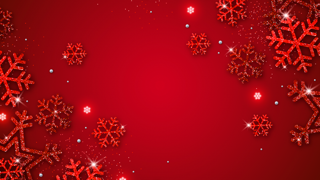 Red Snow Photographic Background