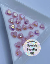 Pearlescent Heart Gems (20's)