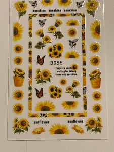 Sunflower Stickers 9