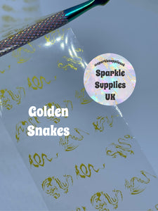 Golden Snakes Transfer Foil
