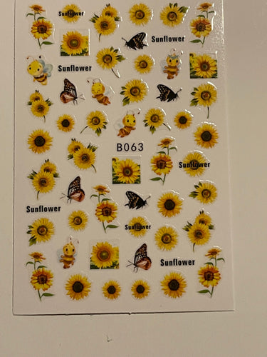 Sunflower Stickers 13