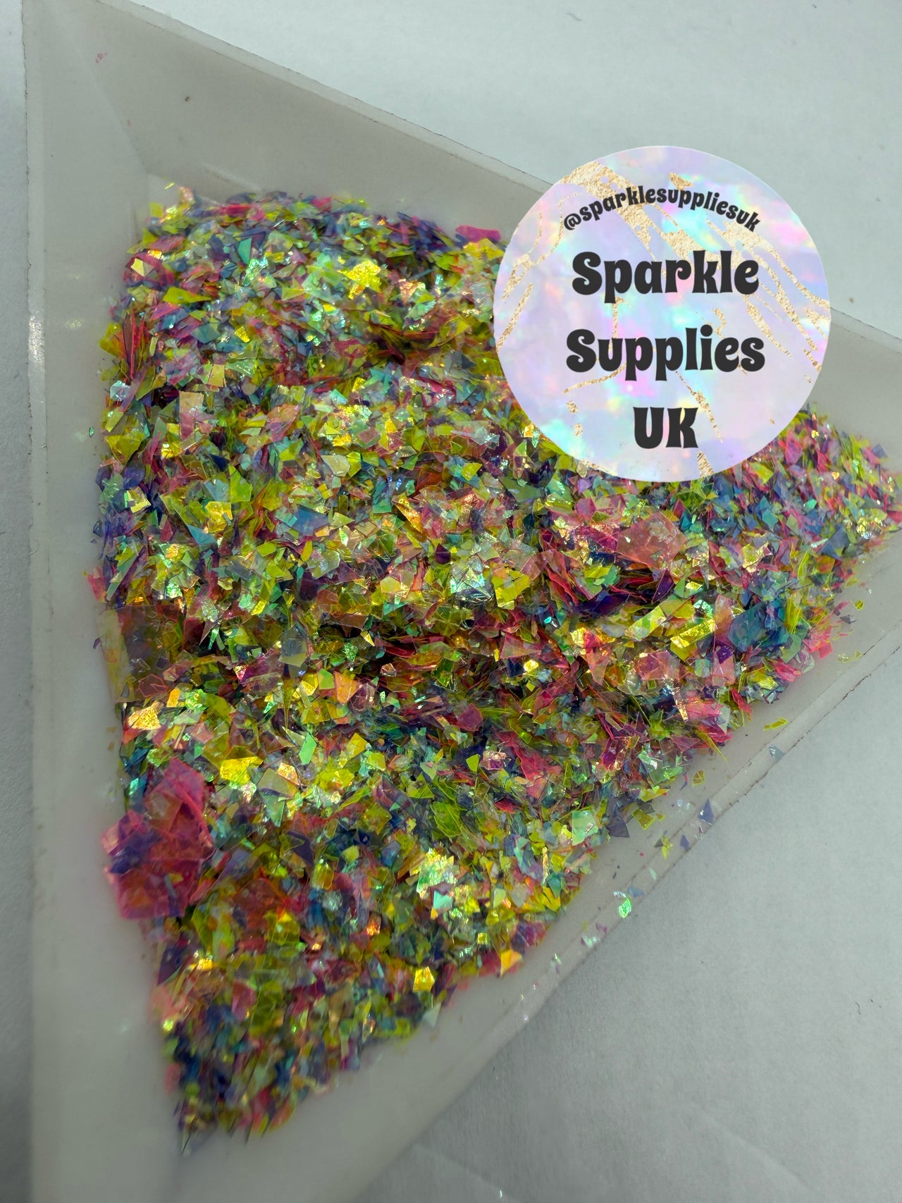 Rainbow Candy Glitter Flakes