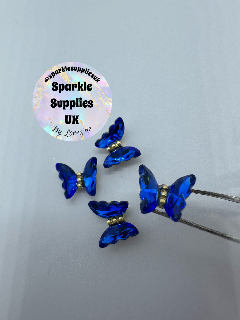 Crystal Butterflies (Pack of 4)