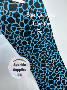 Blue Curacao Transfer Foil