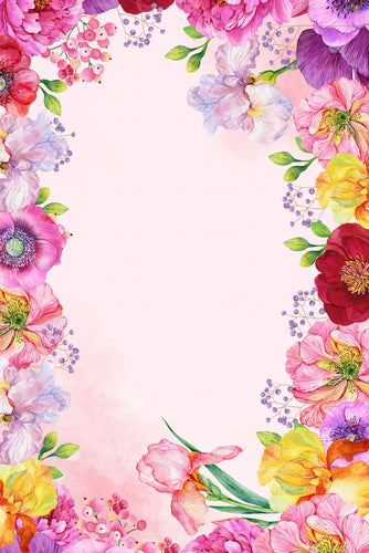 Summer Floral - Photographic Background