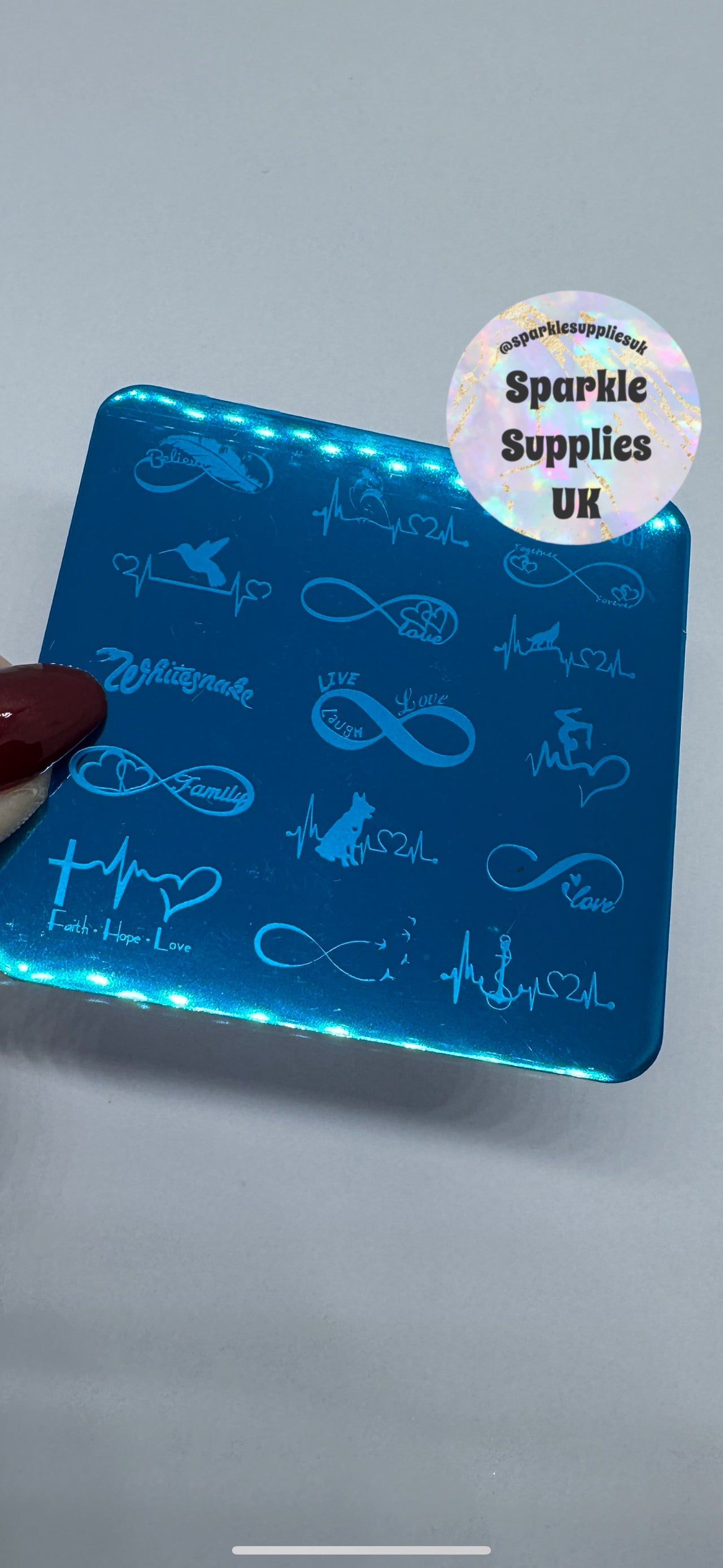 Love Stamping Plate