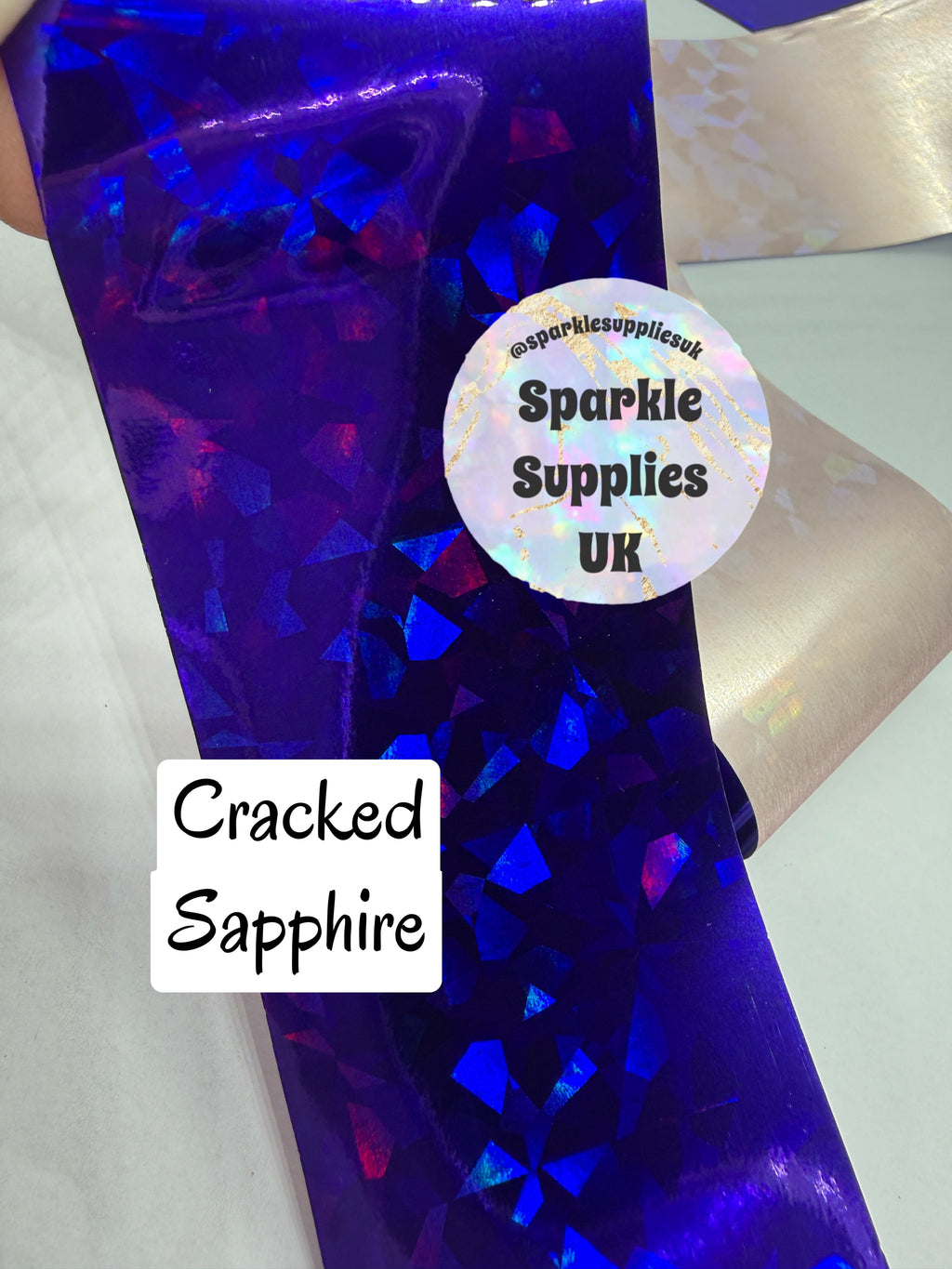 Cracked Sapphire Transfer Foil