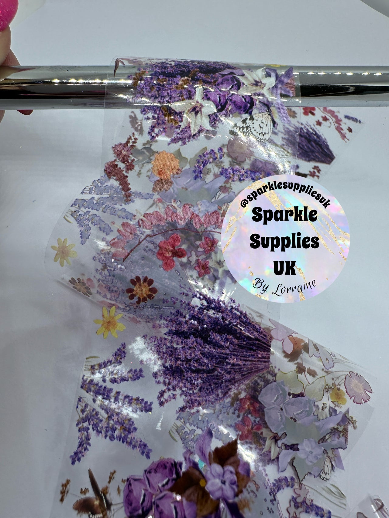 Lavender Transfer Foil
