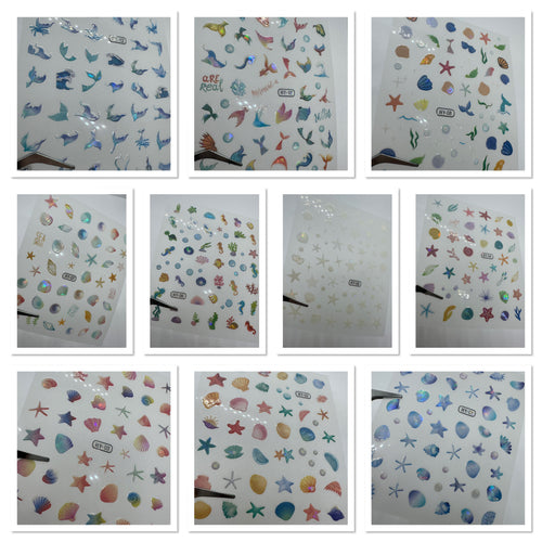 Sea Life Nail Stickers