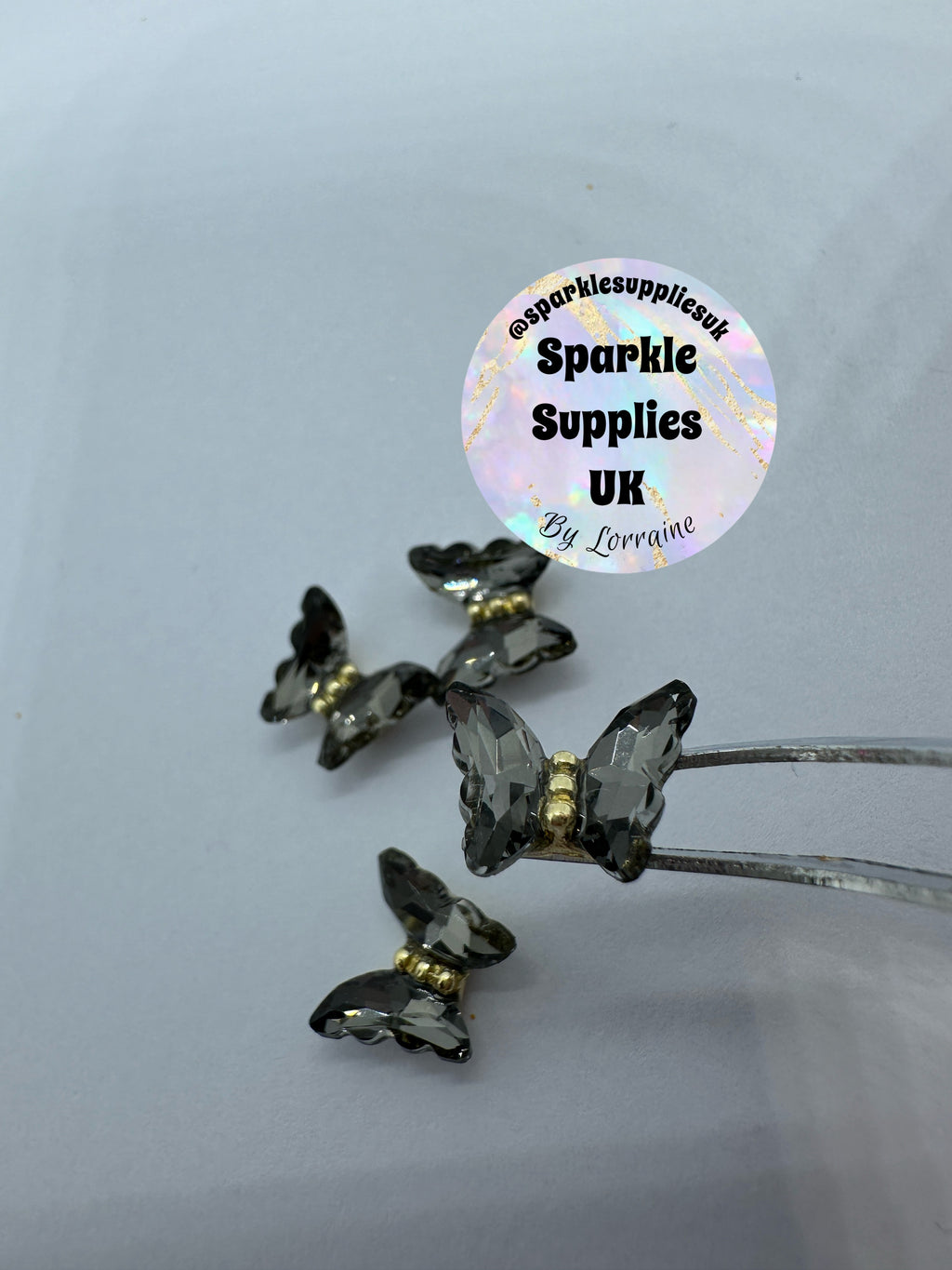 Crystal Butterflies (Pack of 4)