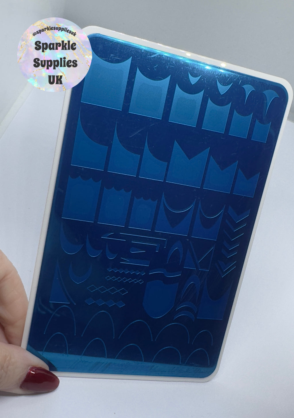 French Tip Stamping Plate XXXL