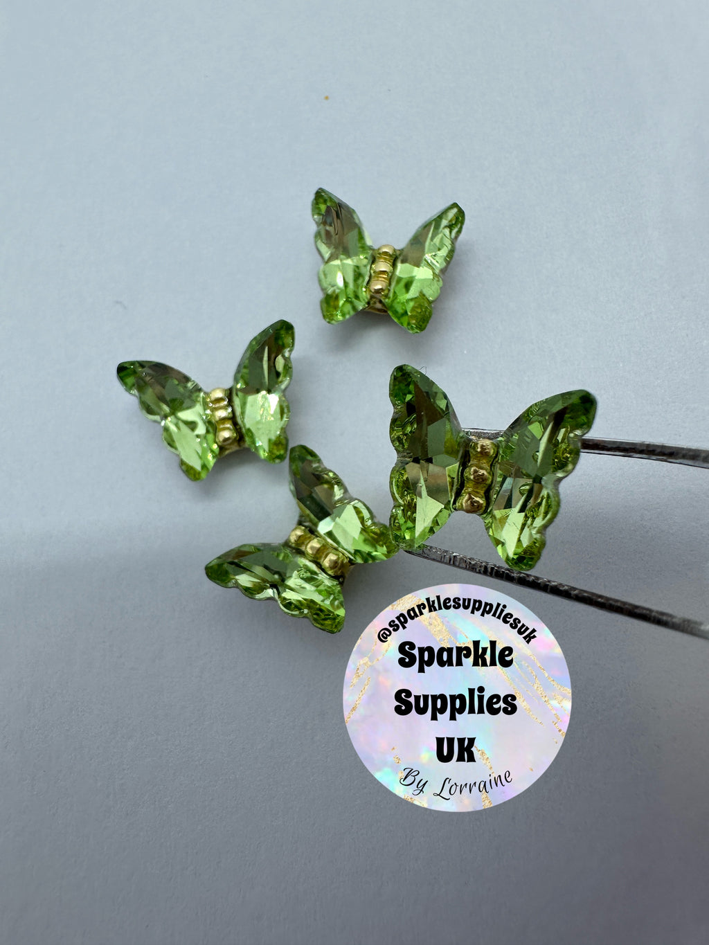 Crystal Butterflies (Pack of 4)