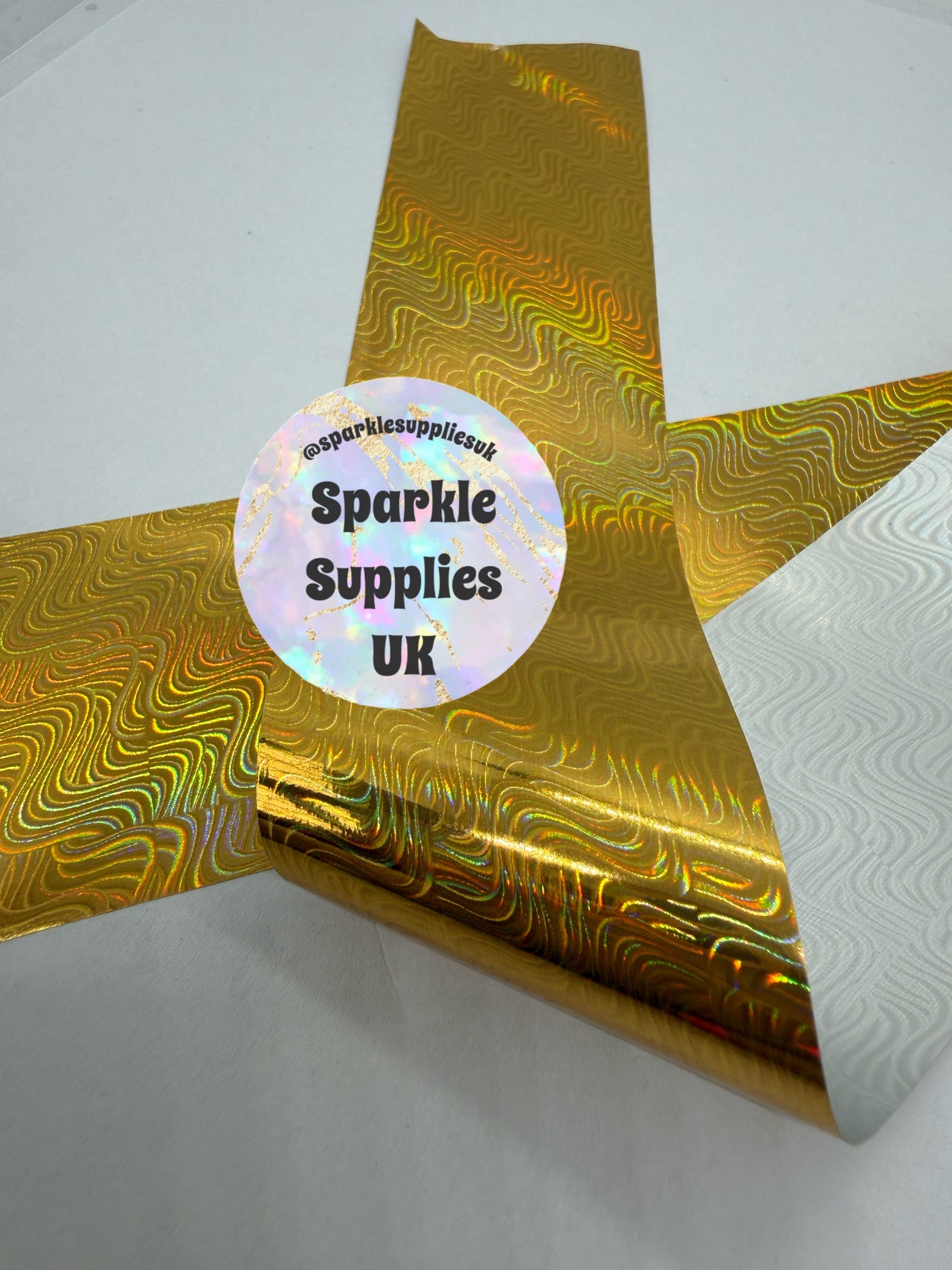 Golden Swirl Transfer Foil