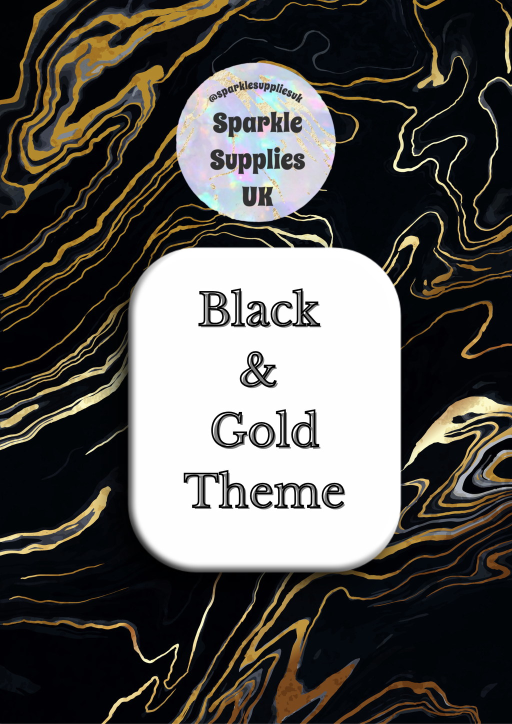 Black/Gold Themed Box