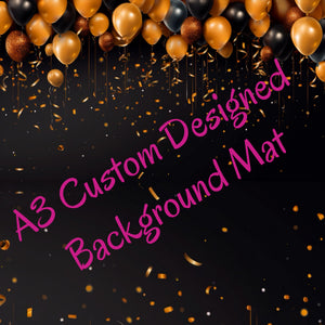 A3 Custom Designed Photographic Background Display Mat