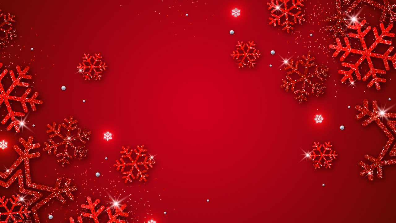Red Snow Photographic Background