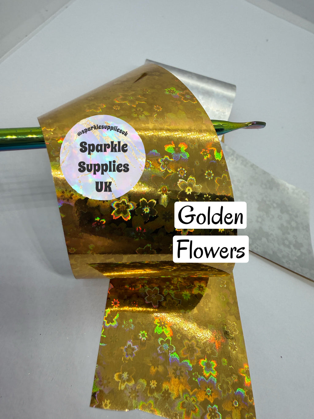Golden Flowers Transfer Foil