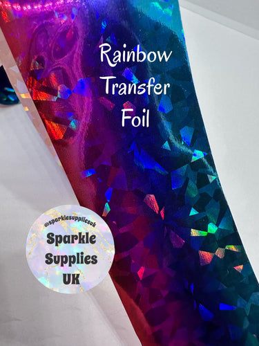 Rainbow Transfer Foil