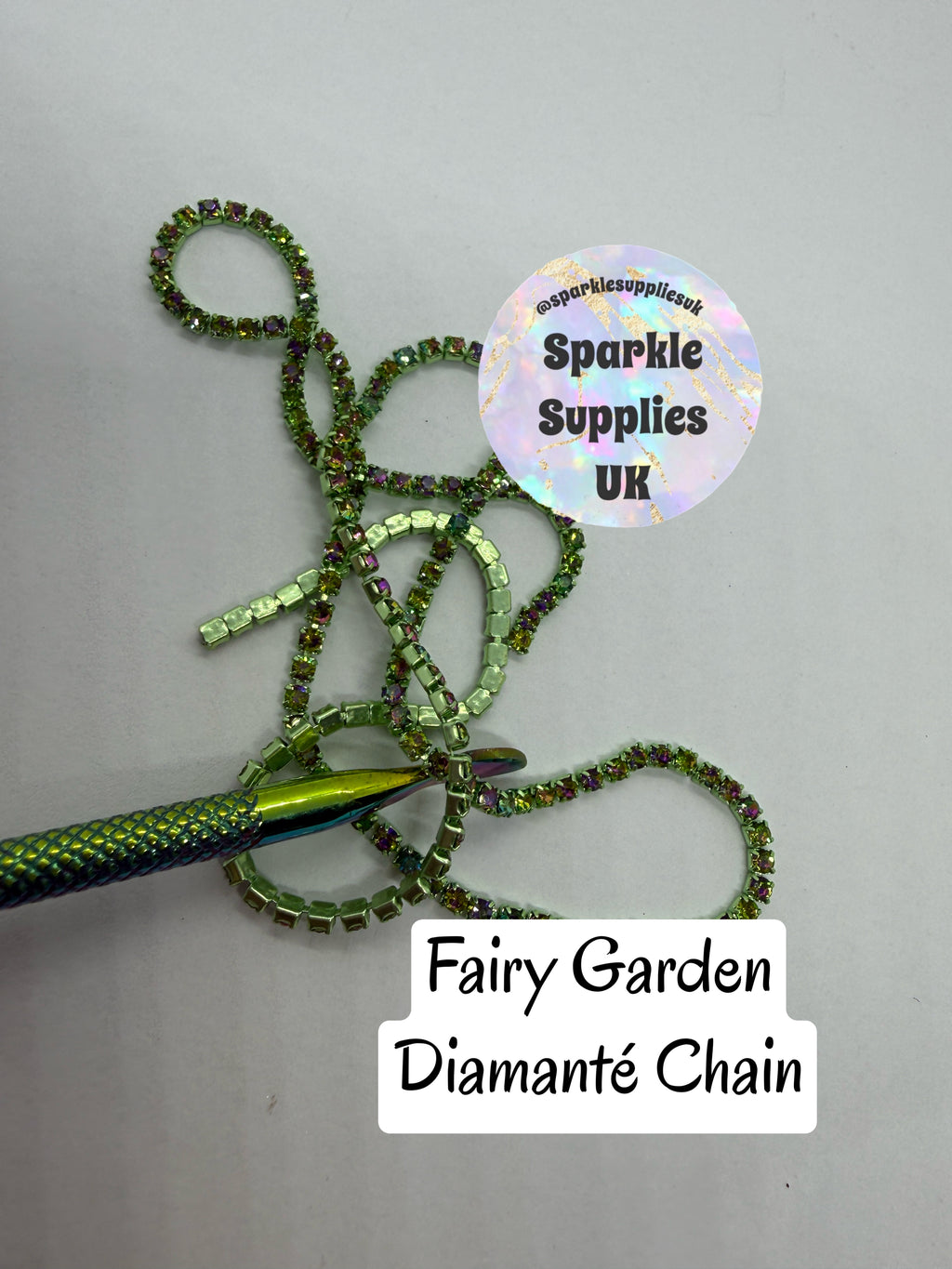 Fairy Garden Diamanté Chain 18”