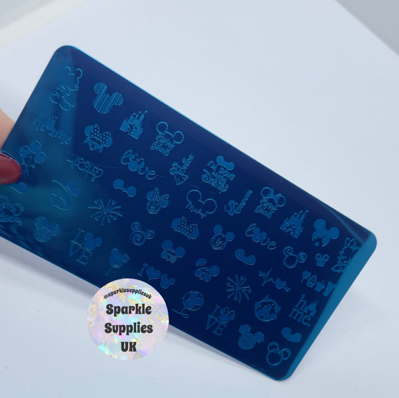 Mouse Stamping Plate Large