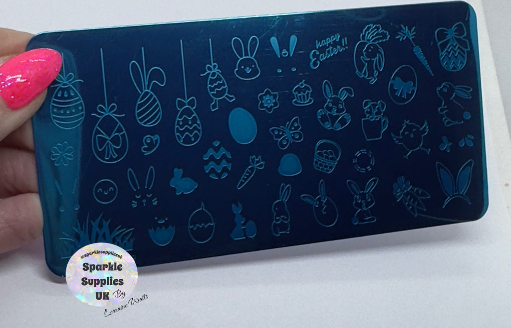 Easter Stamping Plate Large