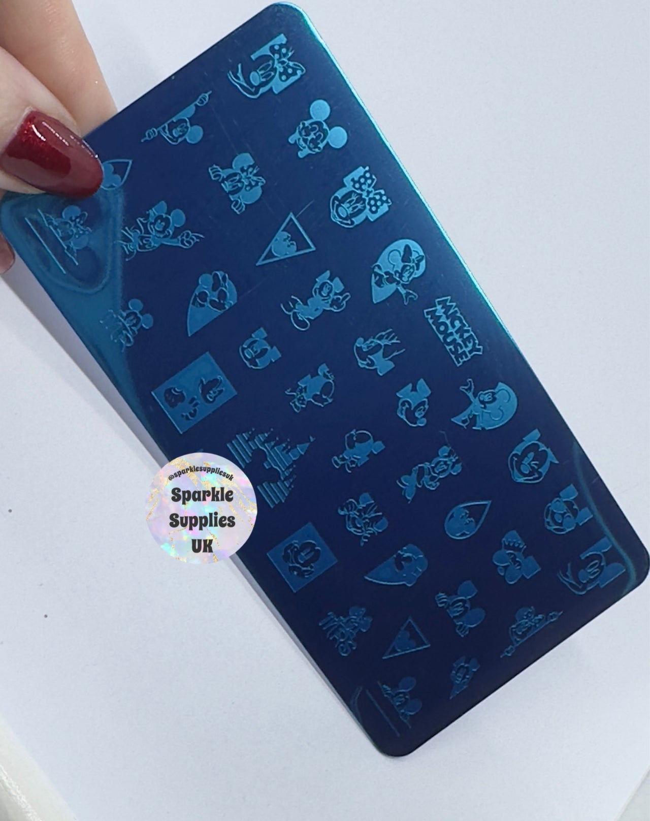 Mouse Stamping Plate Large