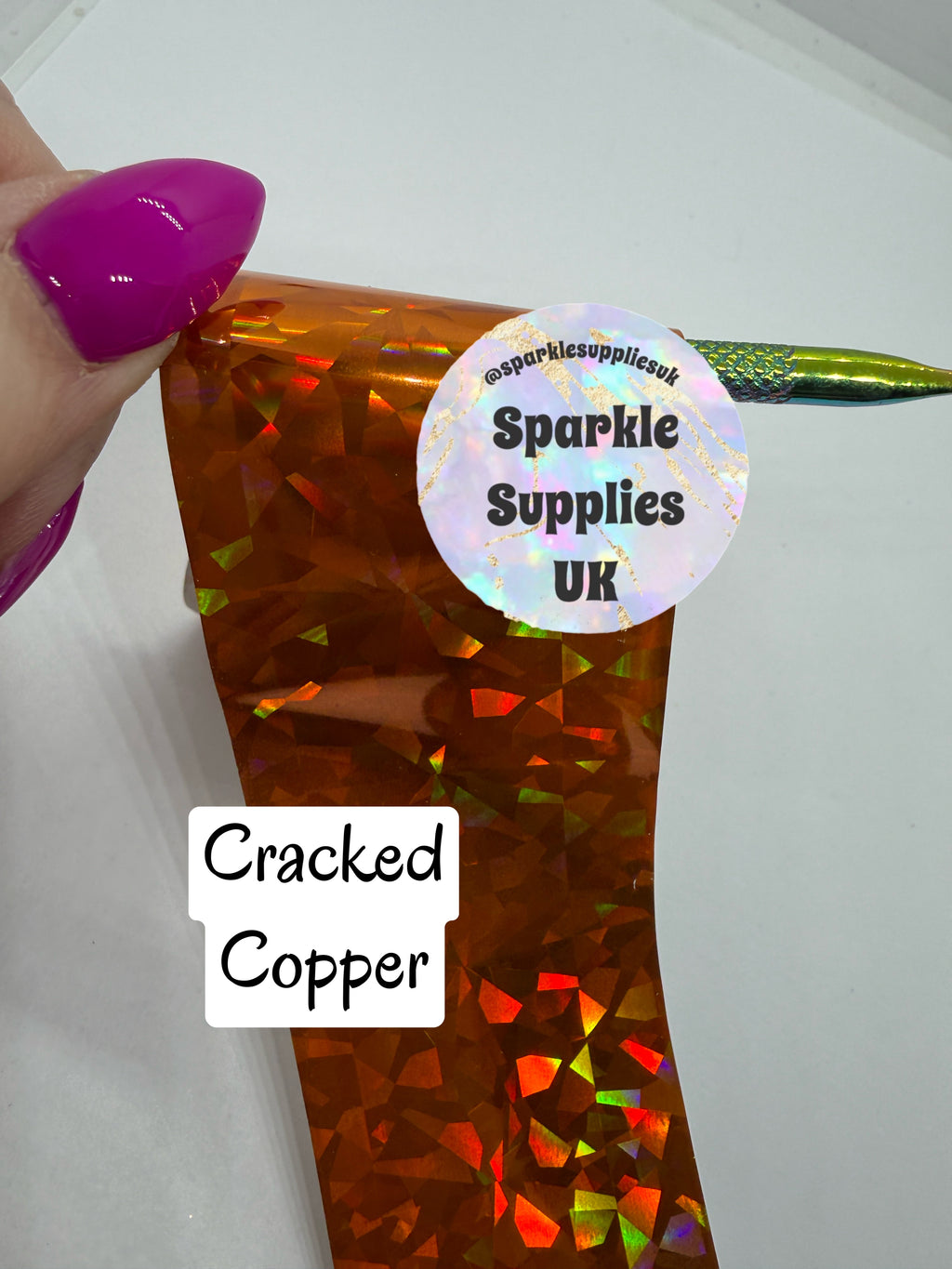 Cracked Copper Transfer Foil
