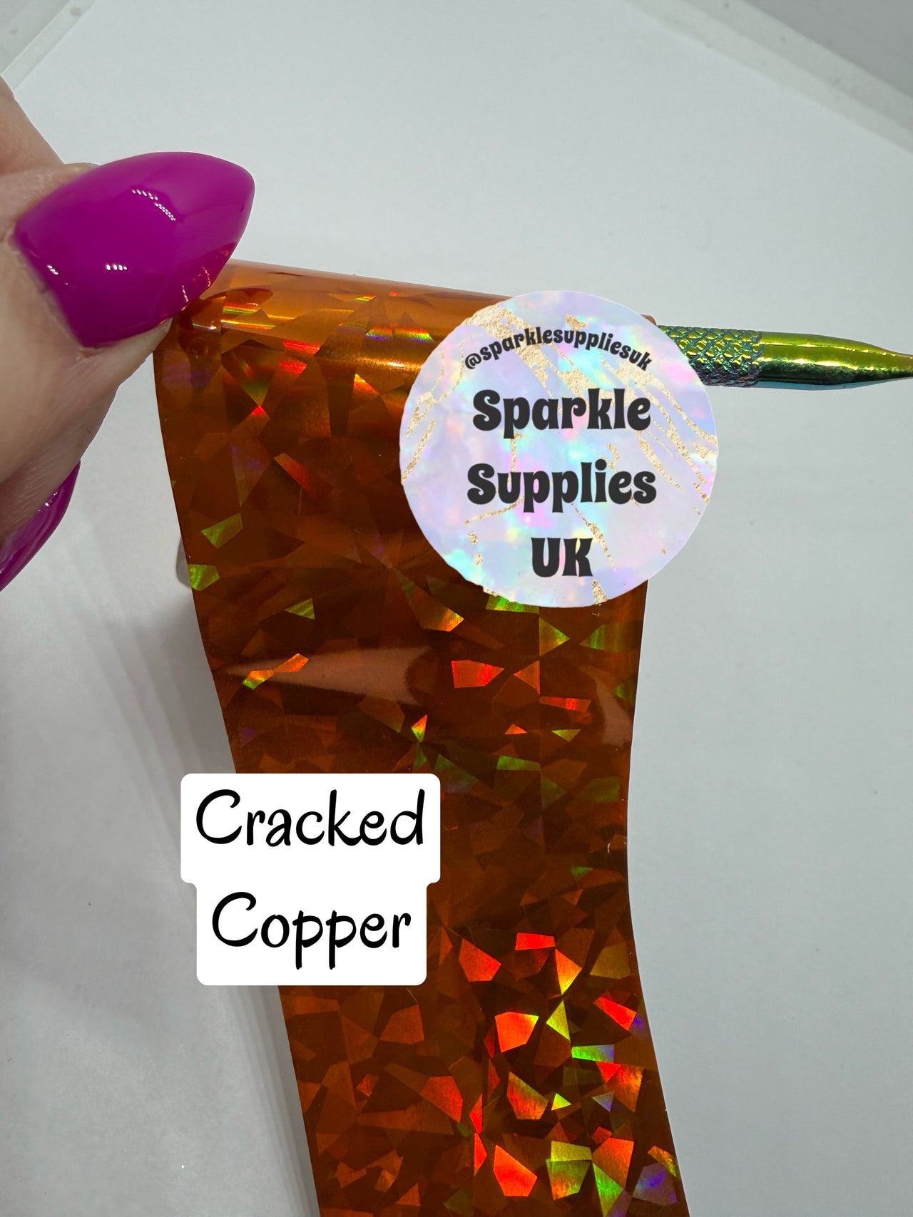 Cracked Copper Transfer Foil