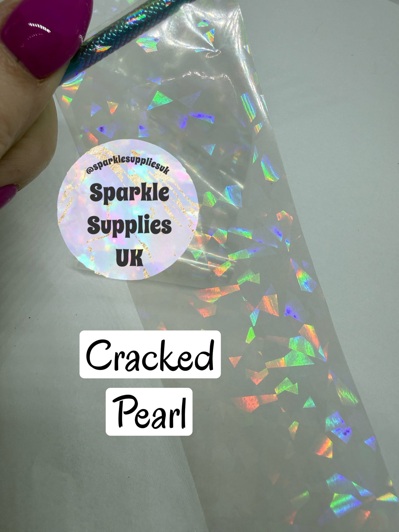 Cracked Pearl Transfer Foil