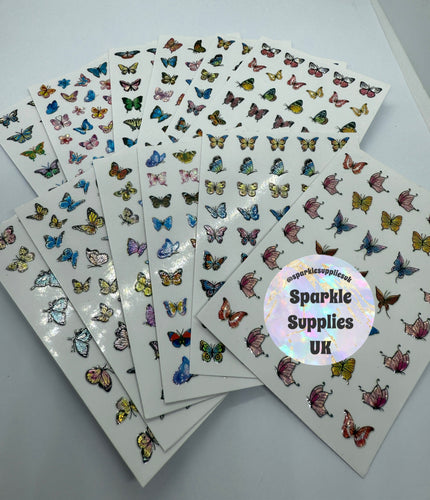 Butterfly Stickers Bundle Mix (Pack of 12)