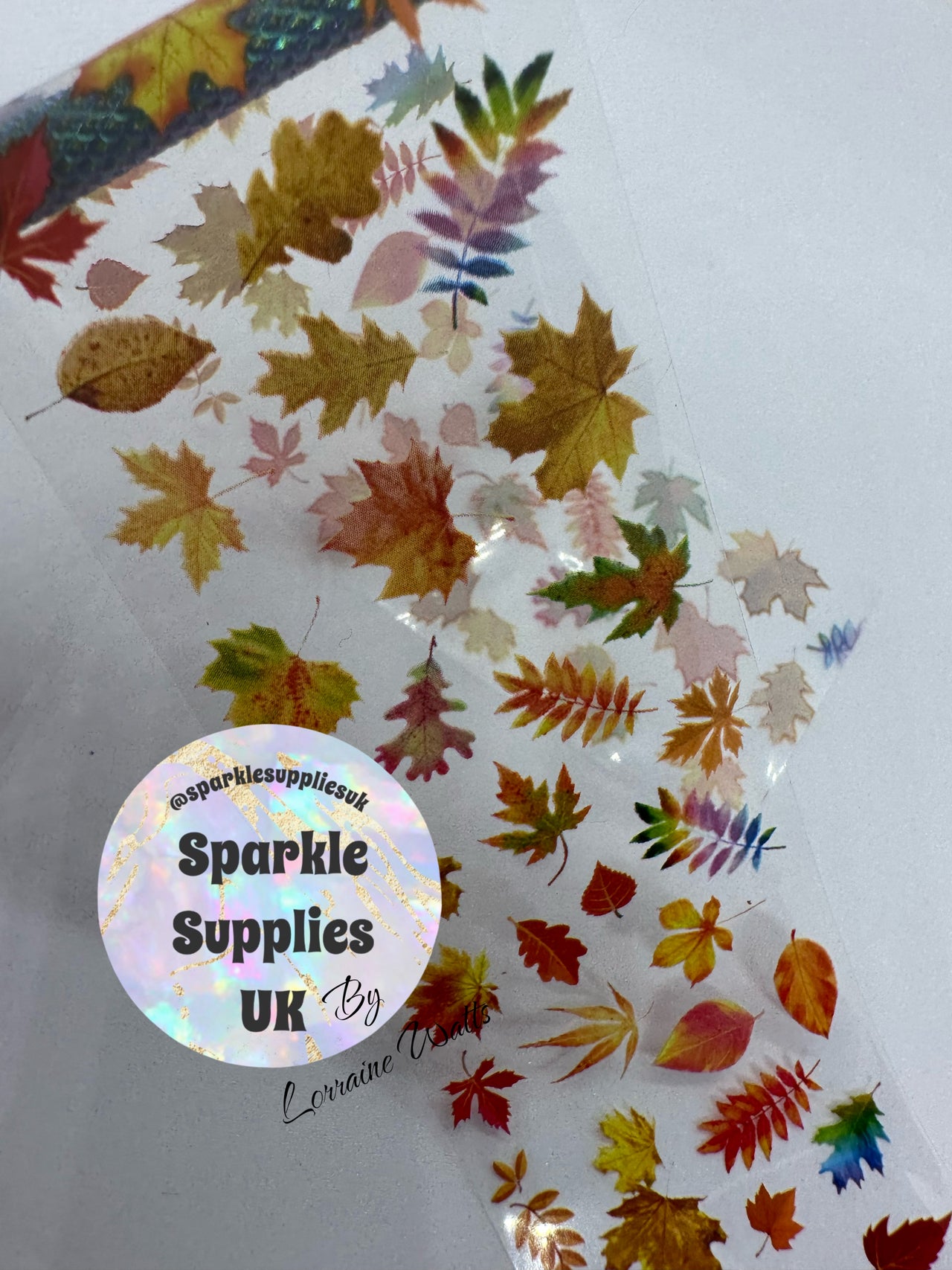 Autumn Leaves Transfer Foil