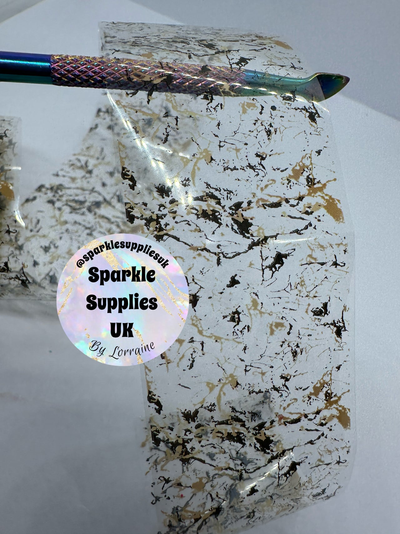 Splatter Transfer Foil
