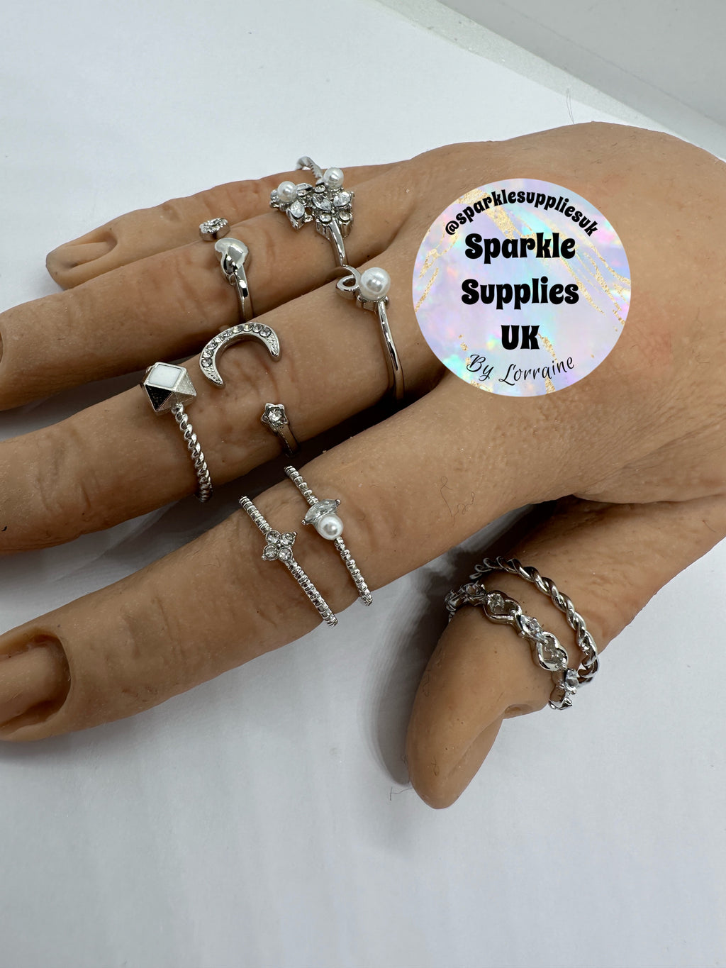Boho Rings Set of 10
