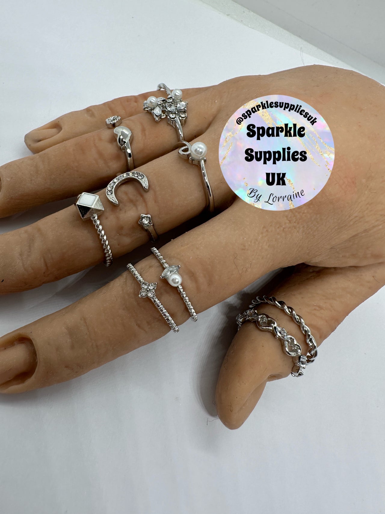 Boho Rings Set of 10
