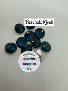 Peacock Rivoli Crystals