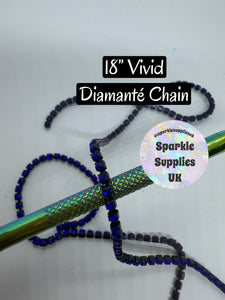 Vivid Diamanté Chain 18” (07/09/25)
