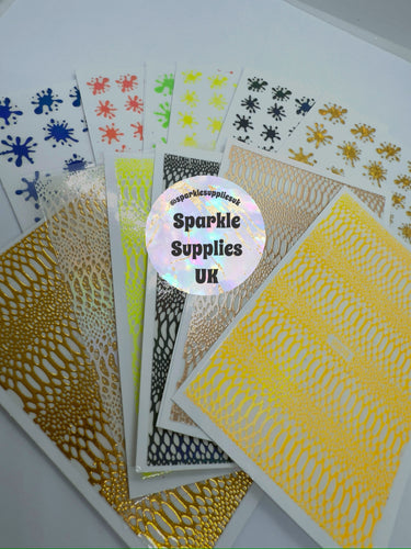 Nail Sticker Mix Bundle (12 Pack)