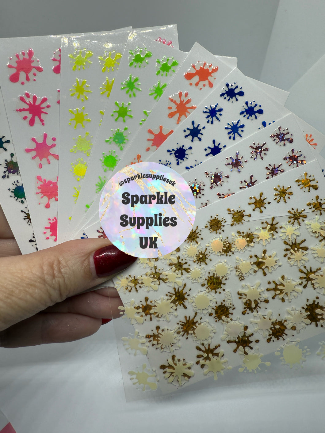 Splat Sticker Bundle Mix (Pack of 9)