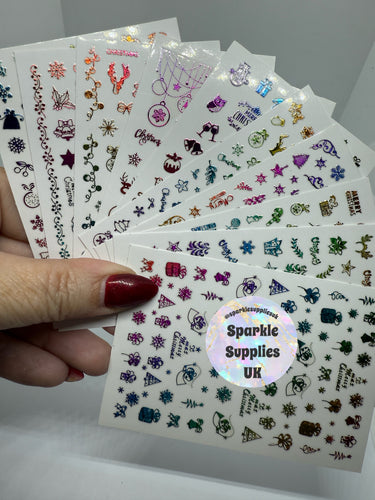 Christmas Sticker Bundle Mix (Pack of 10)