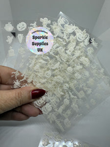 Halloween Glow in the Dark Sticker Bundle (Pack of 10)