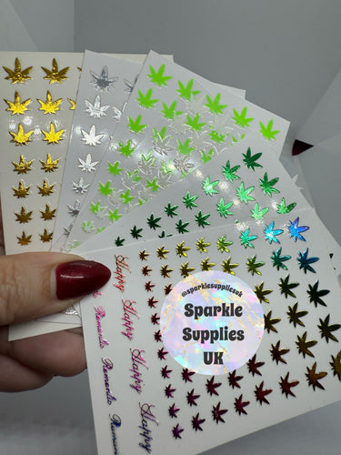 Leaf Sticker Bundle Mix (Pack of 6)