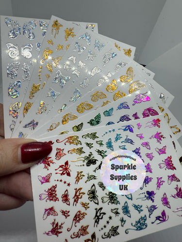 Butterfly Stickers Bundle Mix (Pack of 7)