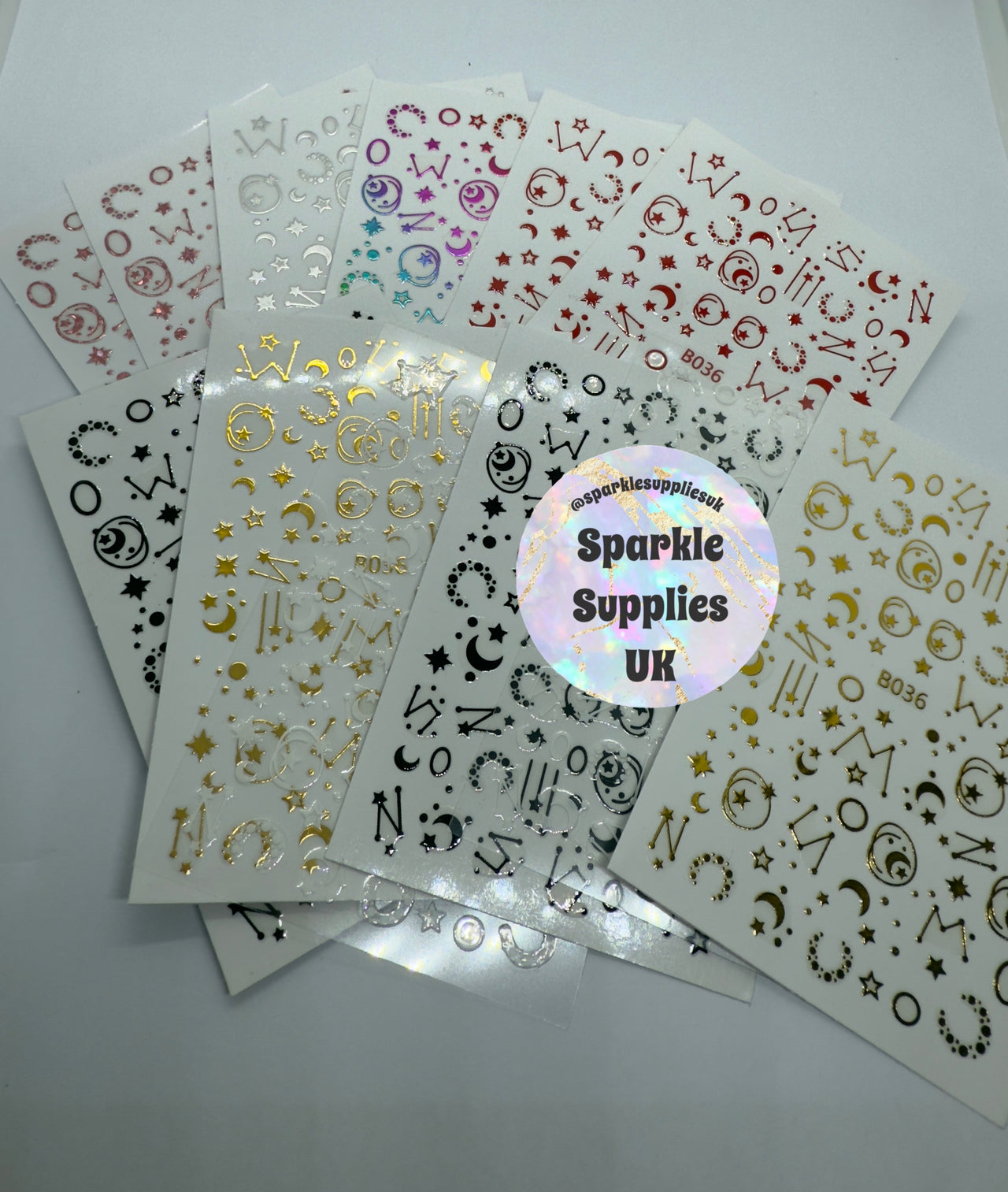 Cosmic Sticker Bundle Mix (Pack of 12)