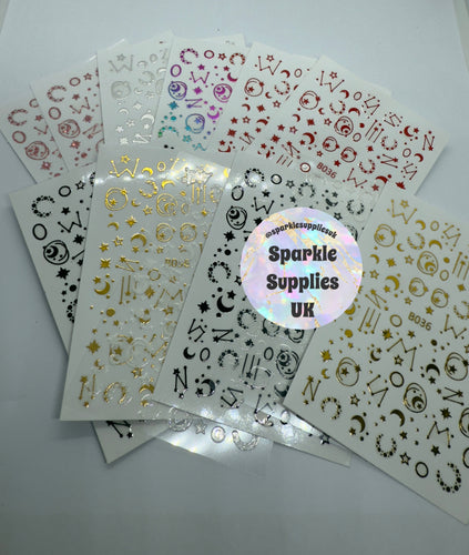 Cosmic Sticker Bundle Mix (Pack of 12)