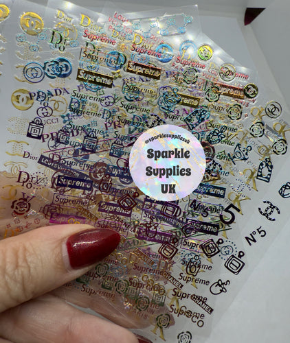 Logo Stickers Bundle Mix (Pack of 8)