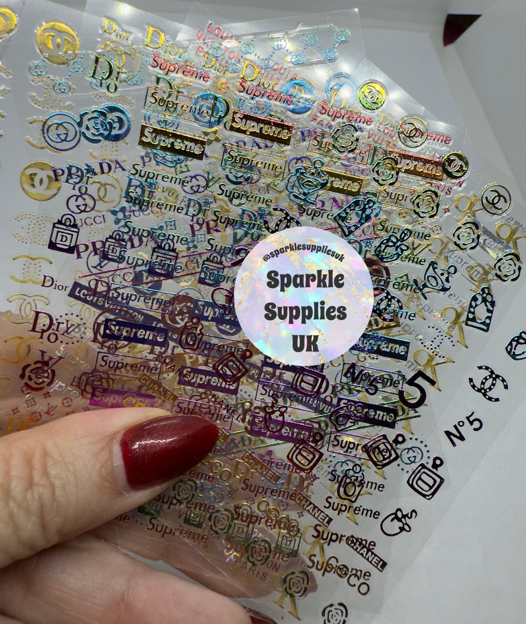 Logo Stickers Bundle Mix (Pack of 8)