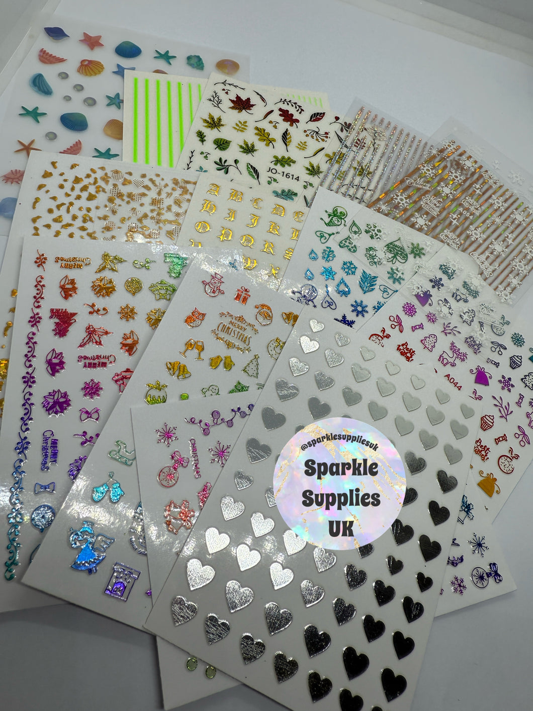 Various Sticker Bundle Mix (Pack of 15)