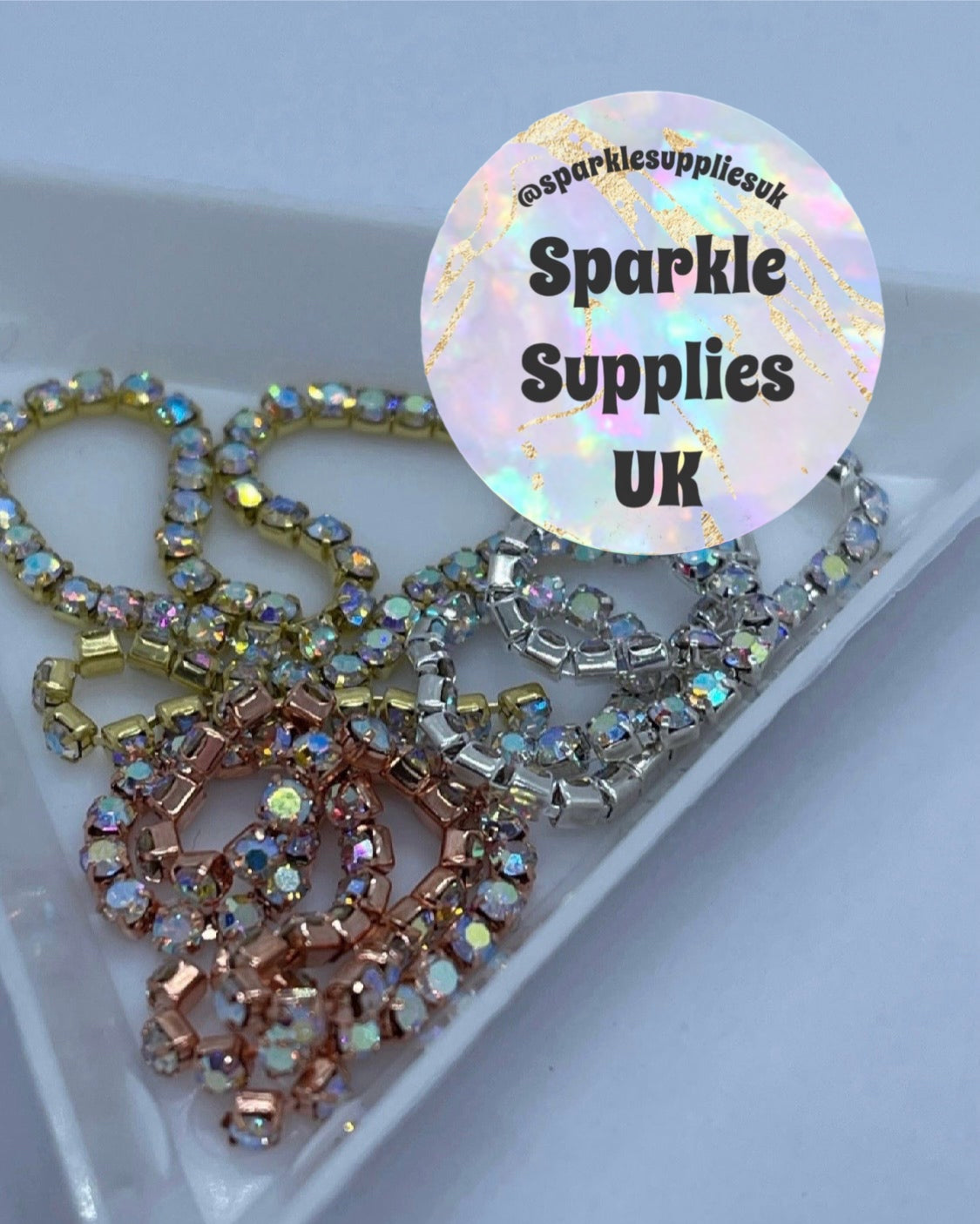 Diamanté Chain (3 Pieces)