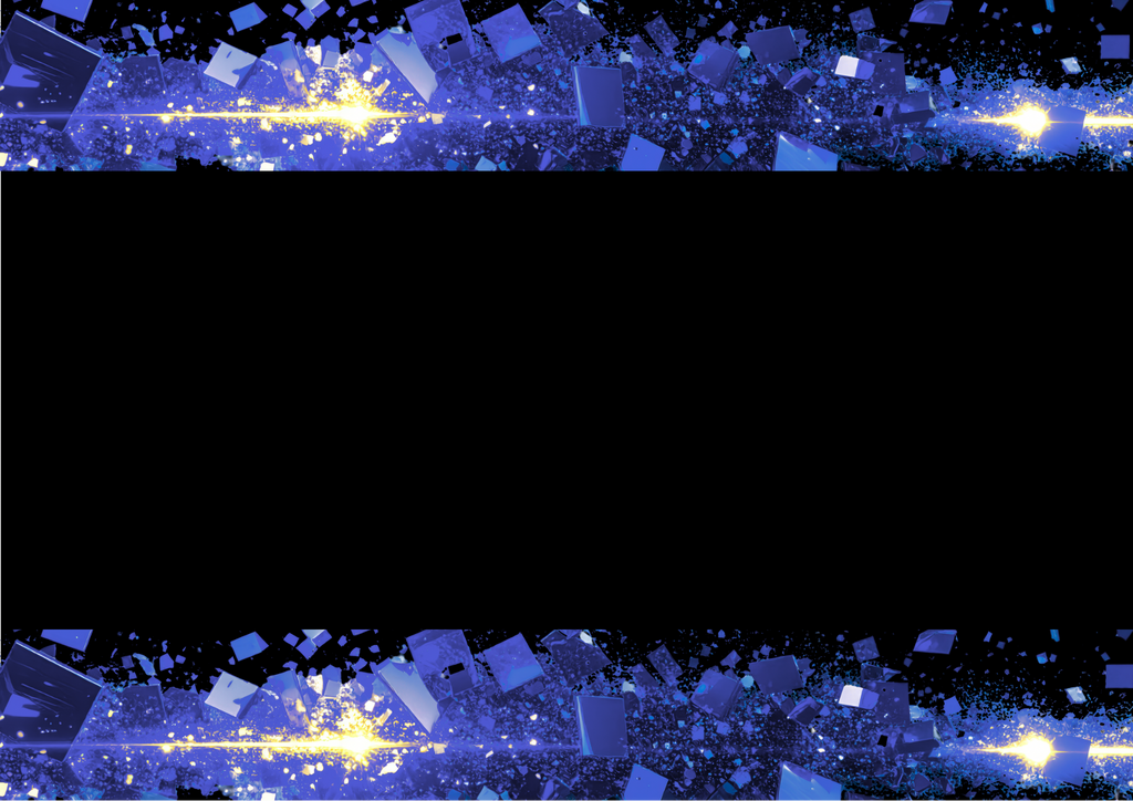 Blue Cubes Photographic Background