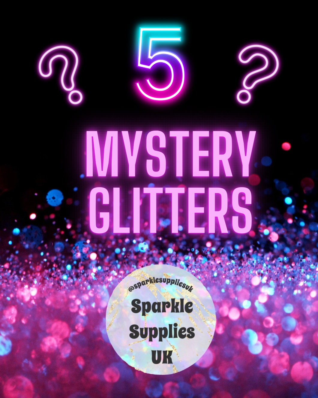 Mystery Glitter Pack of 5
